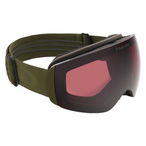 Oakley Flight Deck M spazzola scura opaca/prizm neve grigio scuro occhiali da sci