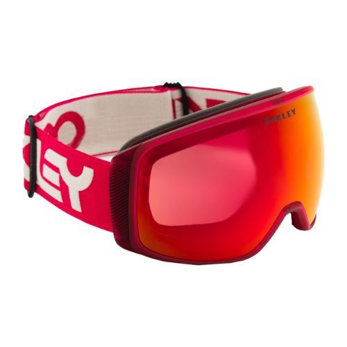 Oakley Flight Tracker L opaco redline/prizm snow torch iridium occhiali da sci
