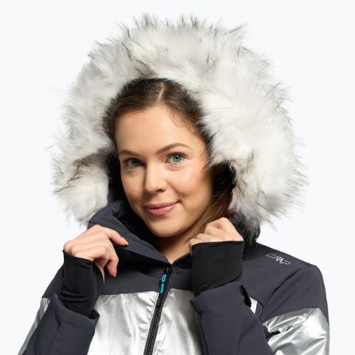 Giacca da sci CMP donna grigio scuro 30W0626/U423