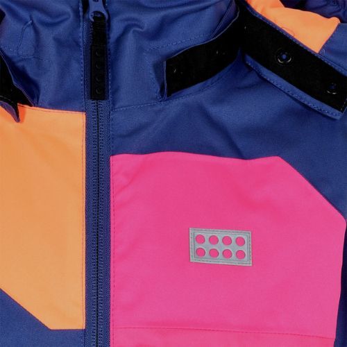 Giacca da sci per bambini LEGO Lwjazmine 702 viola scuro