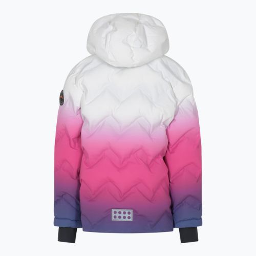 Giacca da sci per bambini LEGO Lwjori 735 bianco brillante