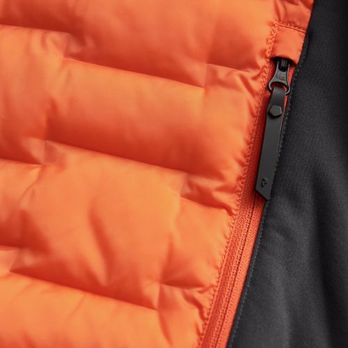 Giacca Peak Performance M Argon Hybrid Hood Uomo zeal orange