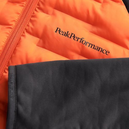 Giacca Peak Performance M Argon Hybrid Hood Uomo zeal orange