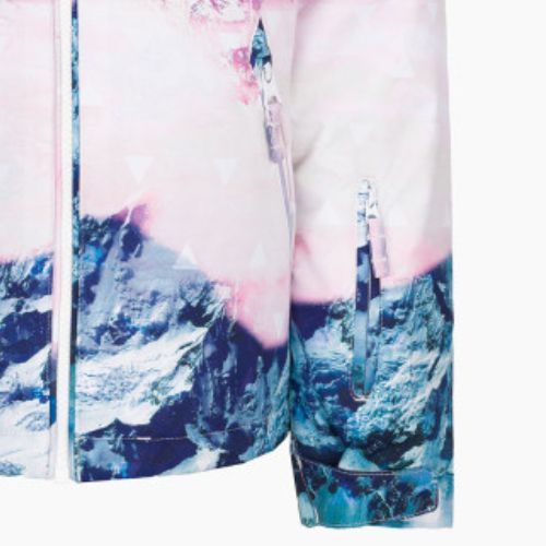 Giacca da snowboard per bambini ROXY Jet Ski SE Girl bianco brillante pyrennes