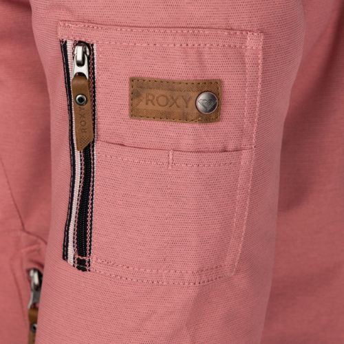 Giacca da snowboard donna ROXY Meade dusty rose