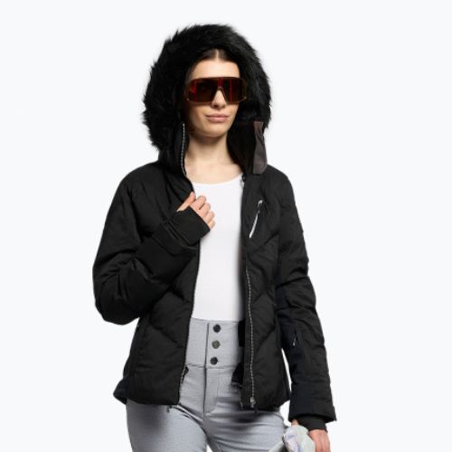 Giacca da snowboard da donna ROXY Snowstorm nero vero