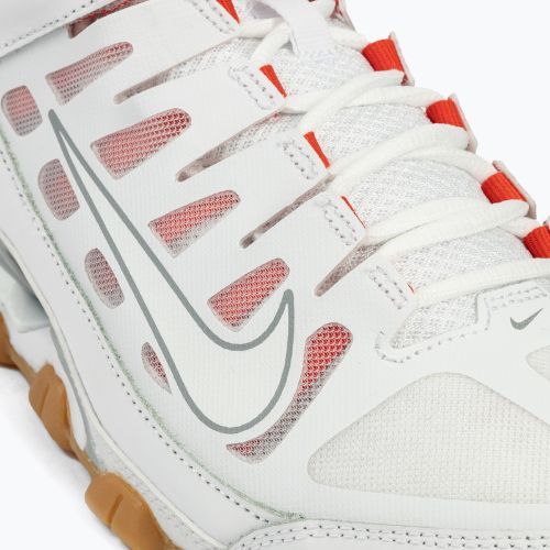 Scarpe da ginnastica da uomo Nike Reax 8 Tr Mesh bianco/grigio lupo/rosso ciliegia