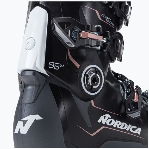 Scarponi da sci da donna Nordica Speedmachine 95 W nero/antracite/rosa