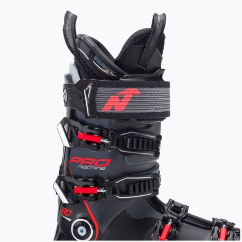 Scarponi da sci Nordica Pro Machine 130 GW da uomo nero/antracite/rosso