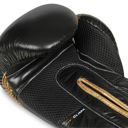 Guanti da boxe DBX BUSHIDO in pelle naturale nera B-2v13