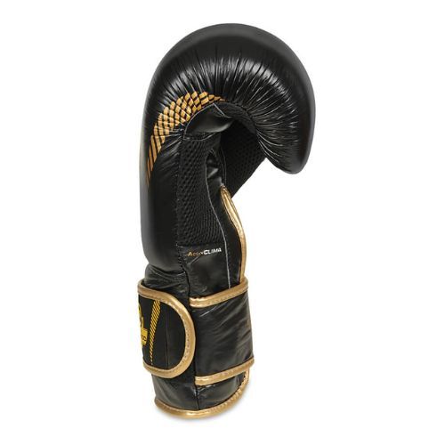 Guanti da boxe DBX BUSHIDO in pelle naturale nera B-2v13