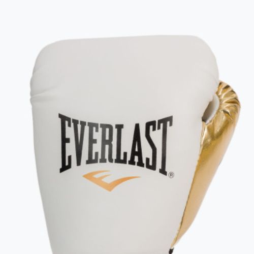 Everlast Powerlock Pu guantoni da boxe uomo bianco 2200