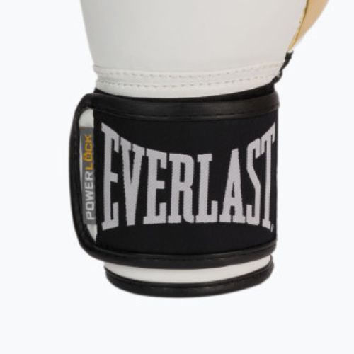 Everlast Powerlock Pu guantoni da boxe uomo bianco 2200