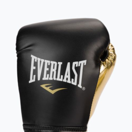 Everlast Powerlock Pu guantoni da boxe uomo nero 2200