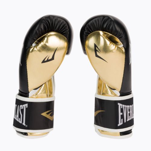 Everlast Powerlock Pu guantoni da boxe uomo nero 2200