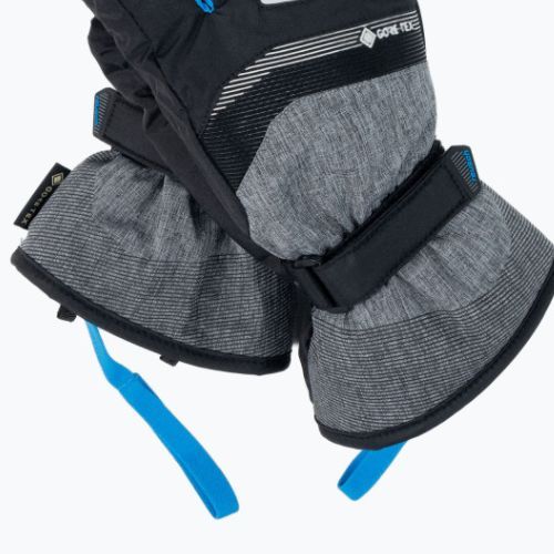 Guanto da sci Reusch Bolt GTX per bambini blck/blck mel/brill blue