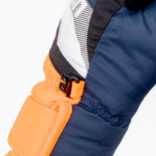 Guanti da sci Reusch Dario R-TEX XT per bambini blu/bianco/shoc orang