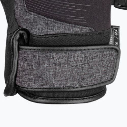 Guanto da sci Reusch Storm R-TEX XT nero/nero melange/rosso fuoco