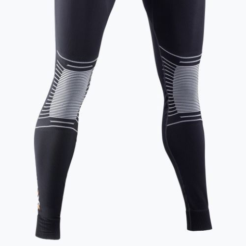 Pantaloni termici X-Bionic Energizer 4.0 da uomo nero opale/bianco artico