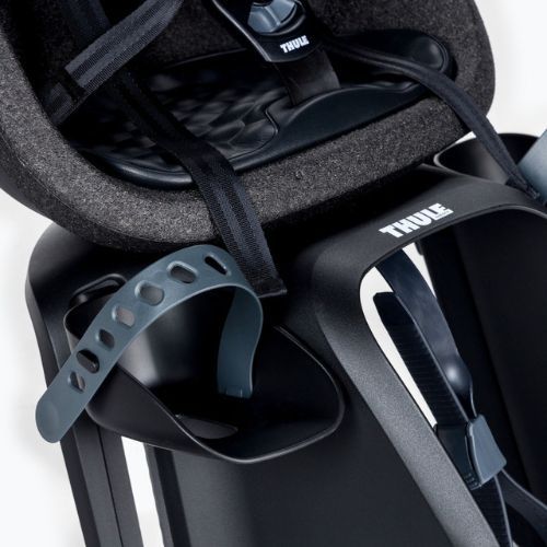 Thule Yepp Nexxt Maxi Rack Mount ossidiana/nero seggiolino per bicicletta