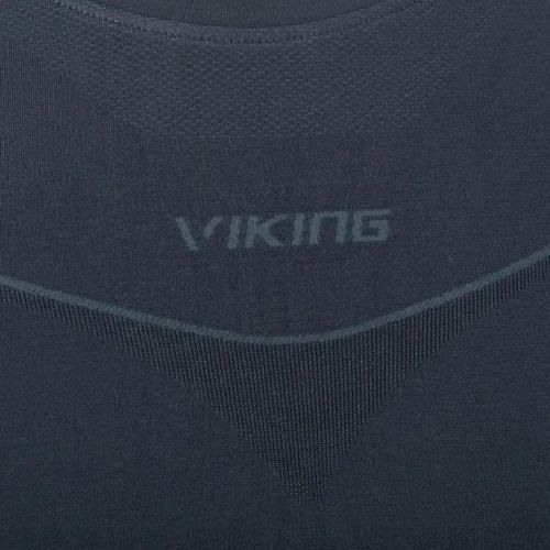 Set di biancheria intima termica da uomo Viking Gary Bamboo nero