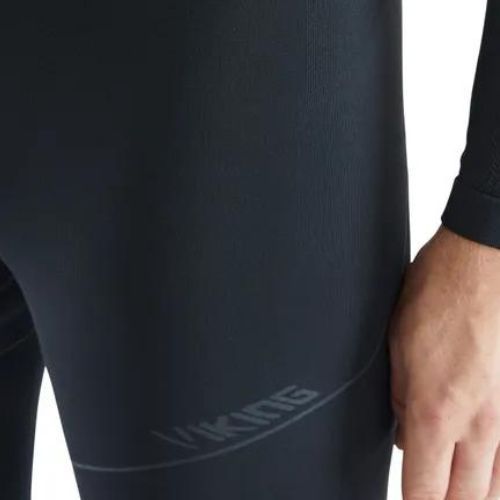 Set di biancheria intima termica da uomo Viking Gary Bamboo nero