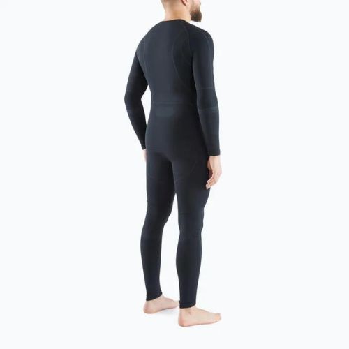 Set di biancheria intima termica da uomo Viking Gary Bamboo nero