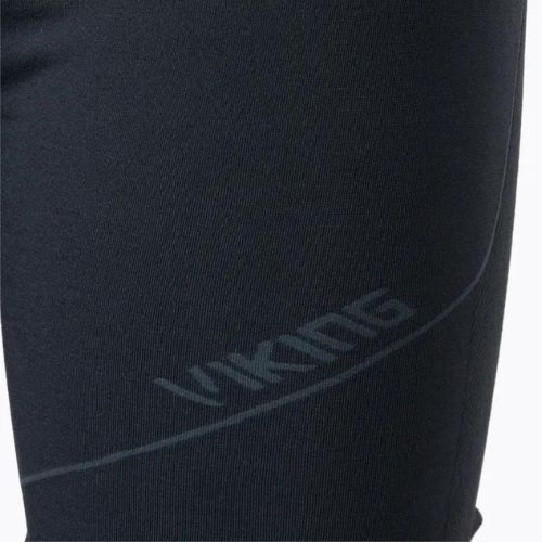 Set di biancheria intima termica da uomo Viking Gary Bamboo nero
