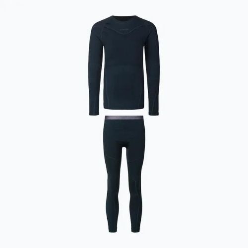 Set di intimo termico da donna Viking Gaja Bamboo nero