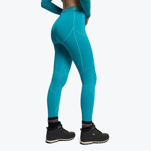 Set di biancheria intima termica da donna Viking Lotta Verde erba riciclata