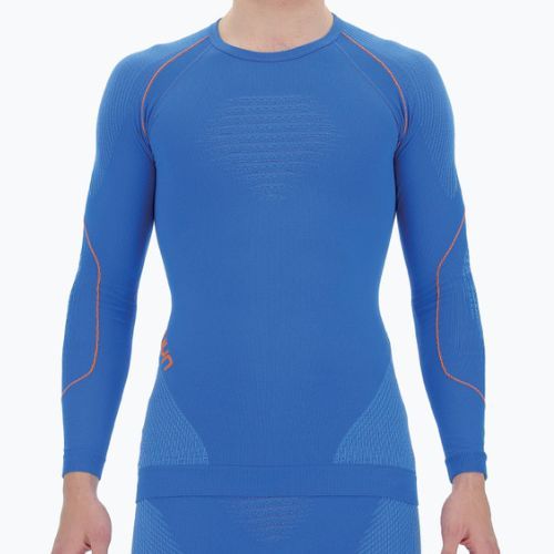 Maglia termica da uomo UYN Evolutyon UW Shirt blue/blue/orange shiny