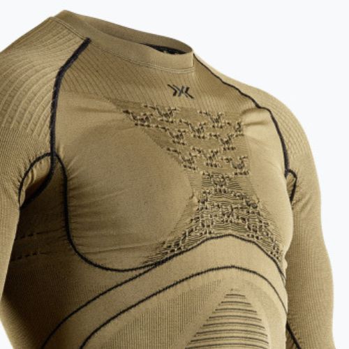 Manica lunga termoattiva da uomo X-Bionic Radiactor 4.0 oro/nero