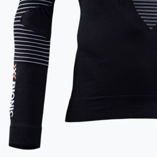 Maglia a maniche lunghe termoattiva da uomo X-Bionic Energizer 4.0 nero opalino/bianco artico