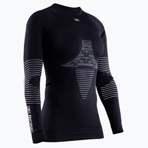 Maglia termica a maniche lunghe da donna X-Bionic Energizer 4.0 nero opalino/bianco artico