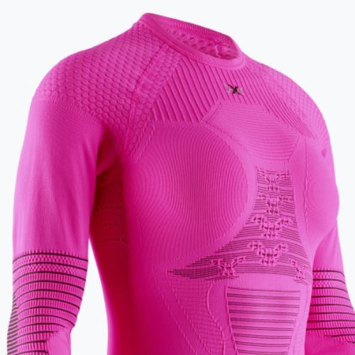Maglia termica a maniche lunghe da donna X-Bionic Energizer 4.0 neon flamingo/antracite