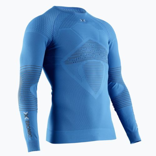 Maglia a maniche lunghe termoattiva da uomo X-Bionic Energizer 4.0 blu alzavola/antracite