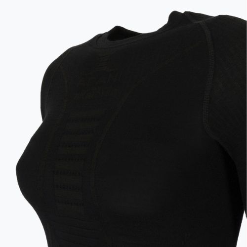 Maglia termica da donna X-Bionic Apani 4.0 Merino nero/nero