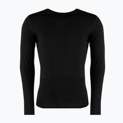Smartwool Merino 150 Baselayer da uomo in scatola manica lunga termica nera