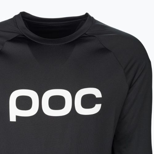 Maglia ciclismo uomo manica lunga POC Reform Enduro nero uranio