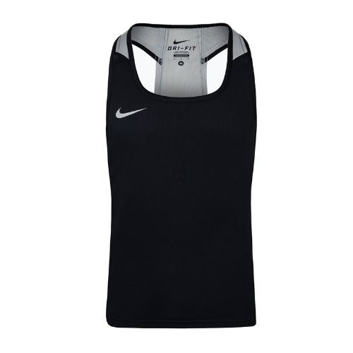 Canotta da allenamento da uomo Nike Boxing Tank nero/pewter