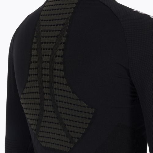 Maglia a maniche lunghe termoattiva da donna X-Bionic Invent 4.0 Run Speed nero/carbonio