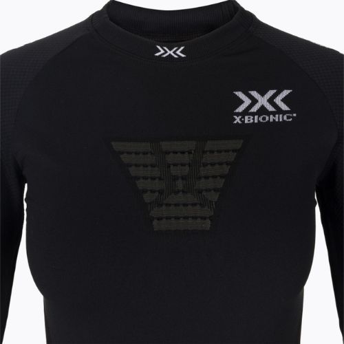 Maglia a maniche lunghe termoattiva da donna X-Bionic Invent 4.0 Run Speed nero/carbonio