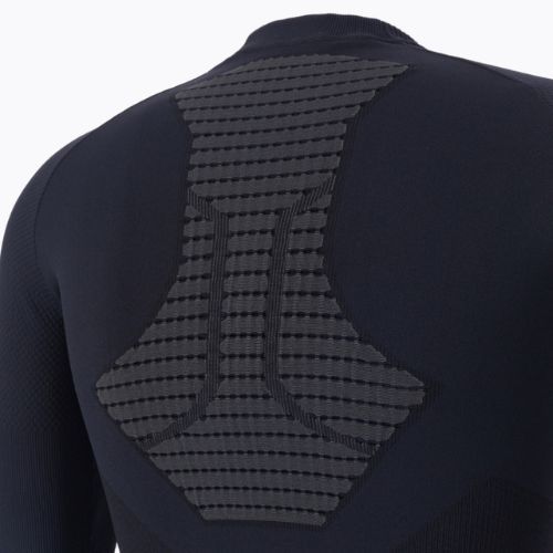 X-Bionic Invent 4.0 Run Speed a maniche lunghe da uomo, nero/carbonio