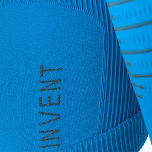 Maglia termica per bambini X-Bionic Invent 4.0 LS teal blue/anthracite