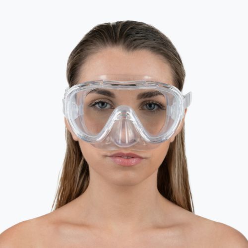 TUSA Kleio maschera subacquea bianca