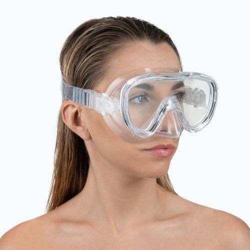 TUSA Kleio maschera subacquea bianca