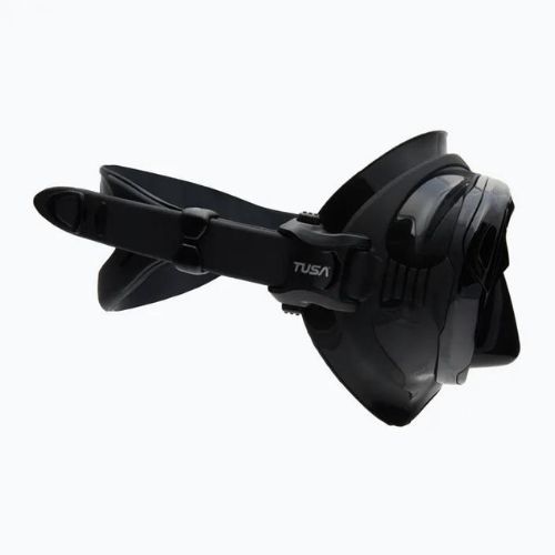 TUSA Intega maschera subacquea nera/nera