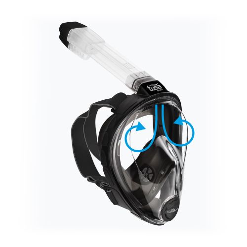 TUSA Sportfull maschera integrale nera