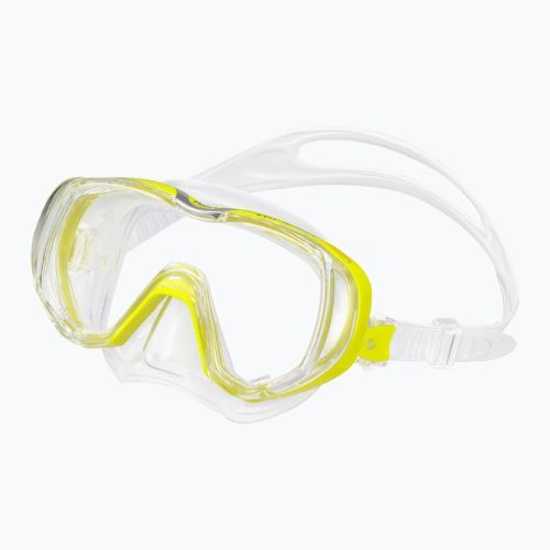 TUSA Tri-Quest FD maschera subacquea bianca/gialla