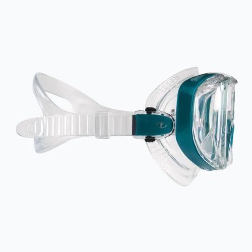 TUSA Tri-Quest FD maschera subacquea bianca/turchese